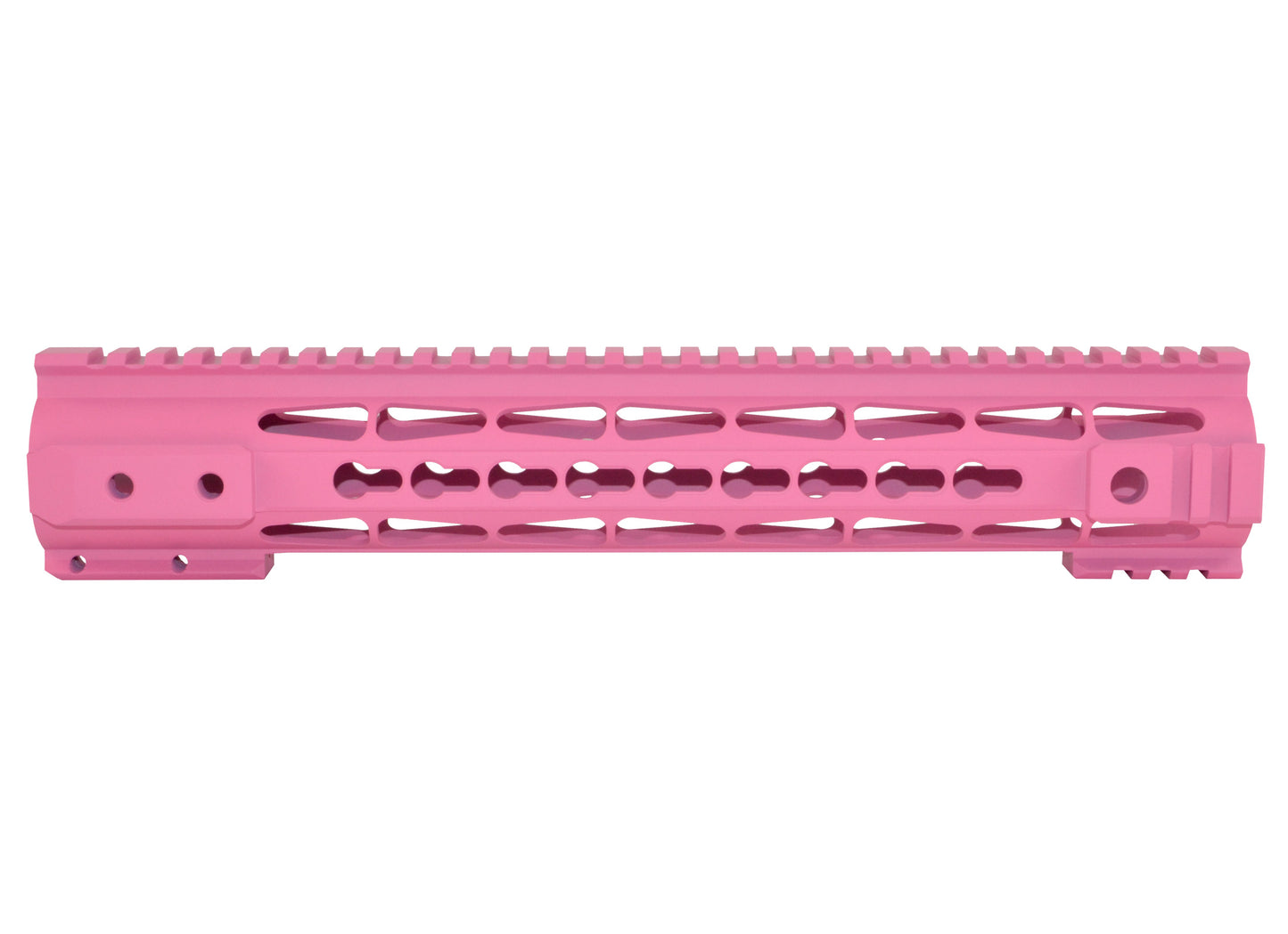 Presma® Gorilla Series LR .308 Free Float Keymod Handguard Rail, Cerakote Pink 12" Low Profile