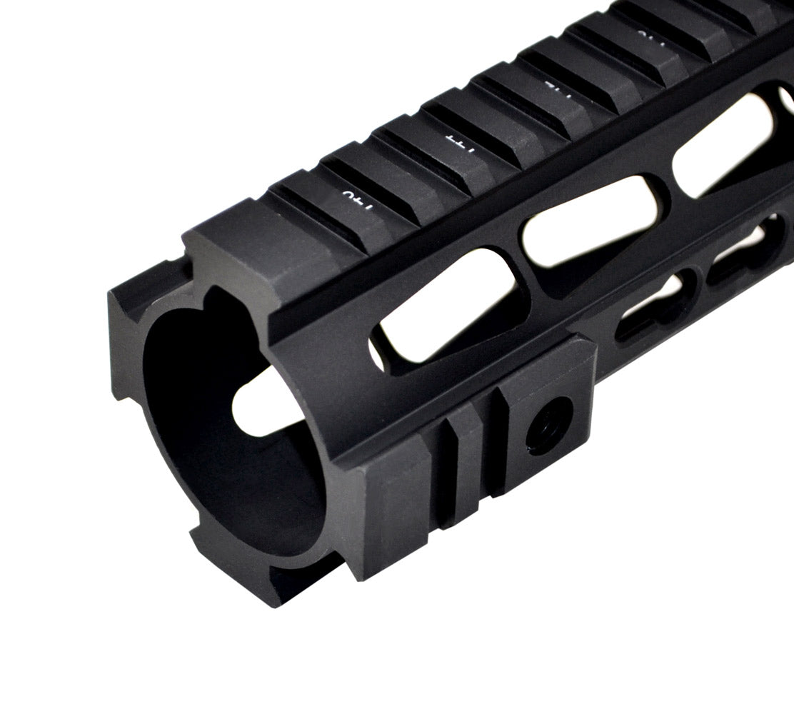 Presma® Gorilla Series Free Float Handguard Quad Rail 12" Length with KeyMod for LR .308 Low Profile