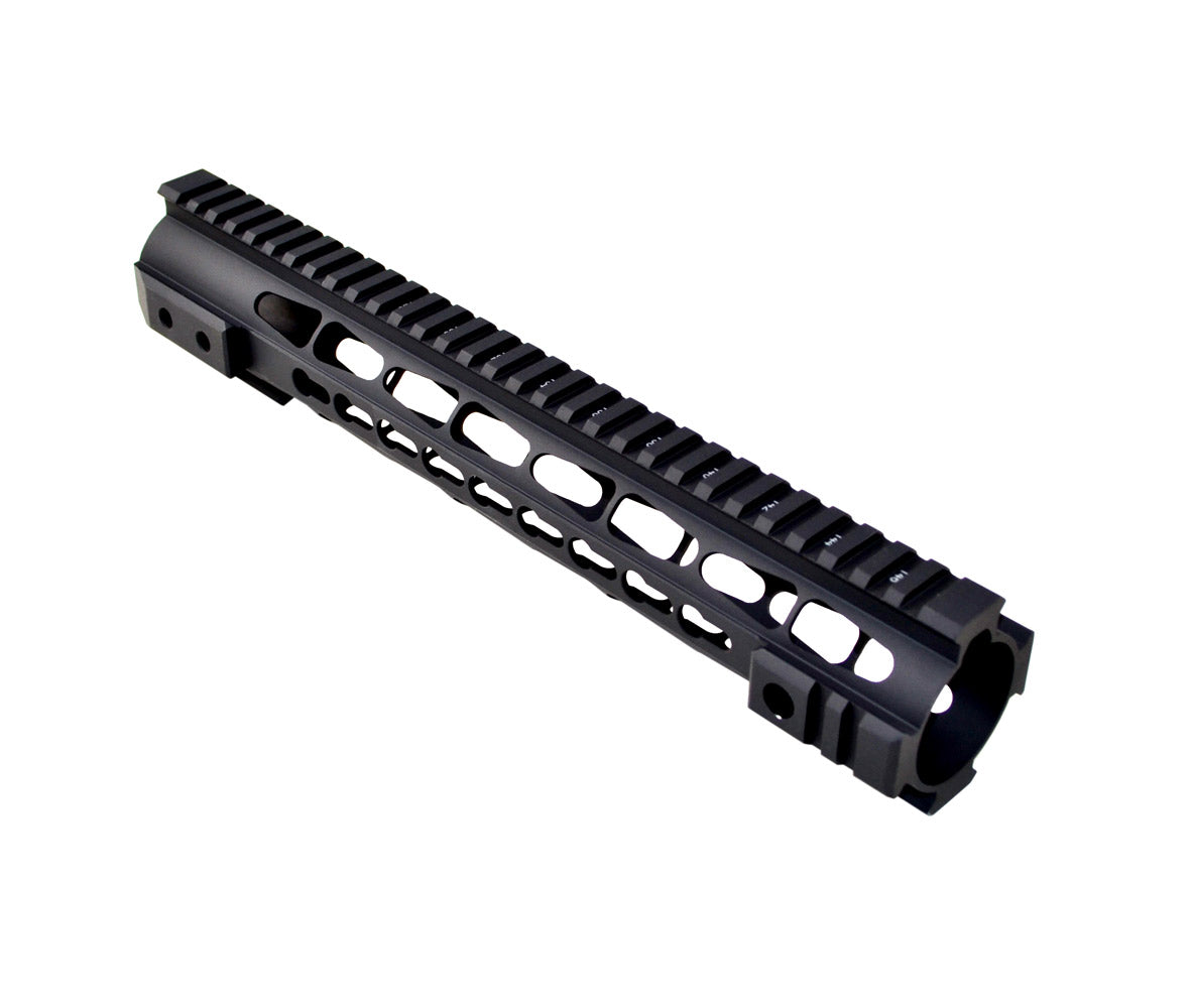 Presma® Gorilla Series Free Float Handguard Quad Rail 12" Length with KeyMod for LR .308 Low Profile
