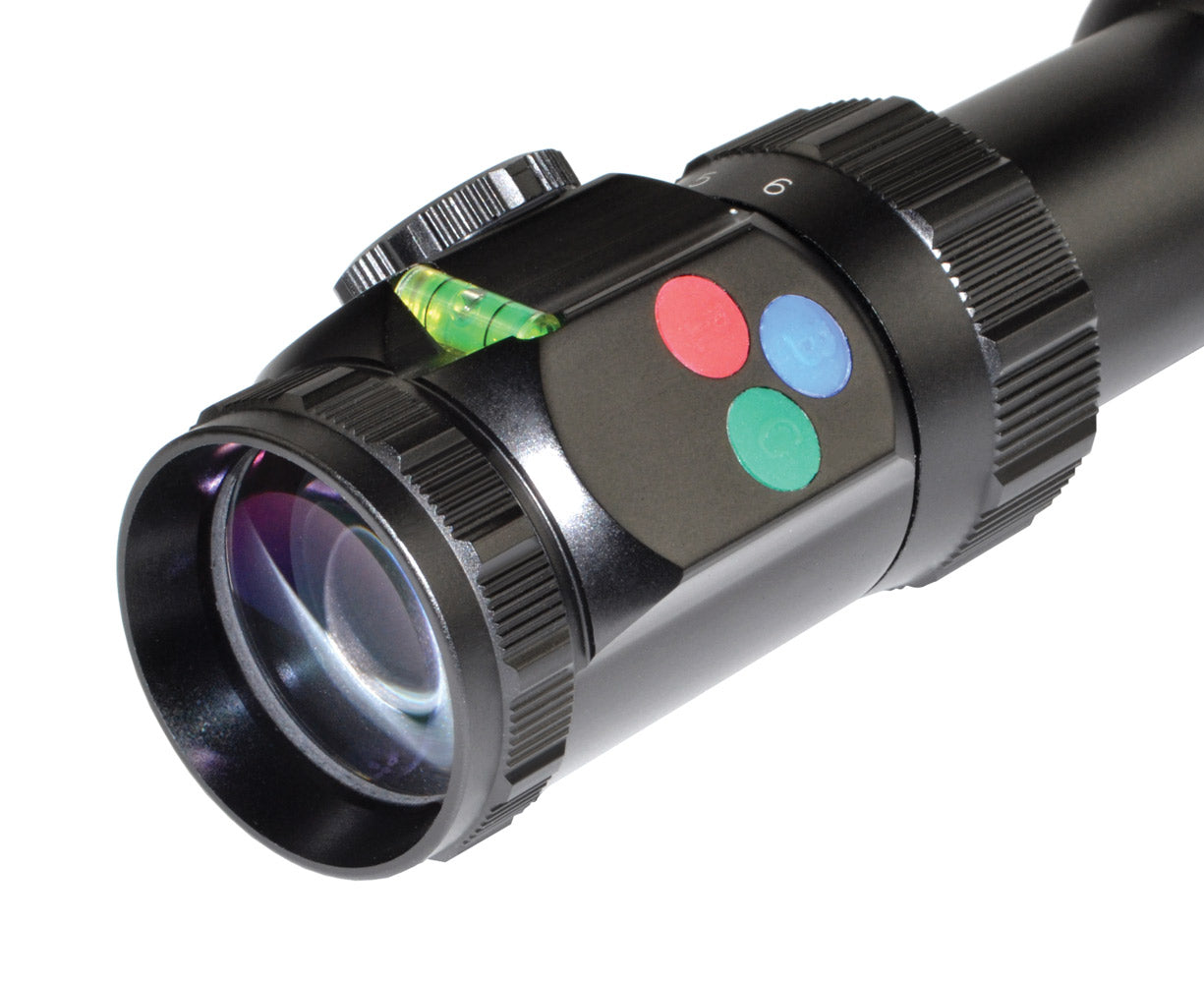 Presma® RXR6 Professional Series 1-6X28 Precision Scope, RGB RXR Glass Reticle