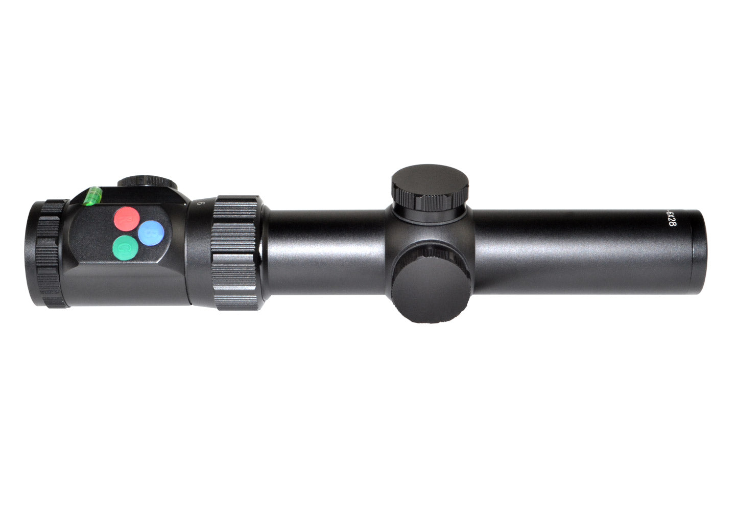 Presma® RXR6 Professional Series 1-6X28 Precision Scope, RGB RXR Glass Reticle