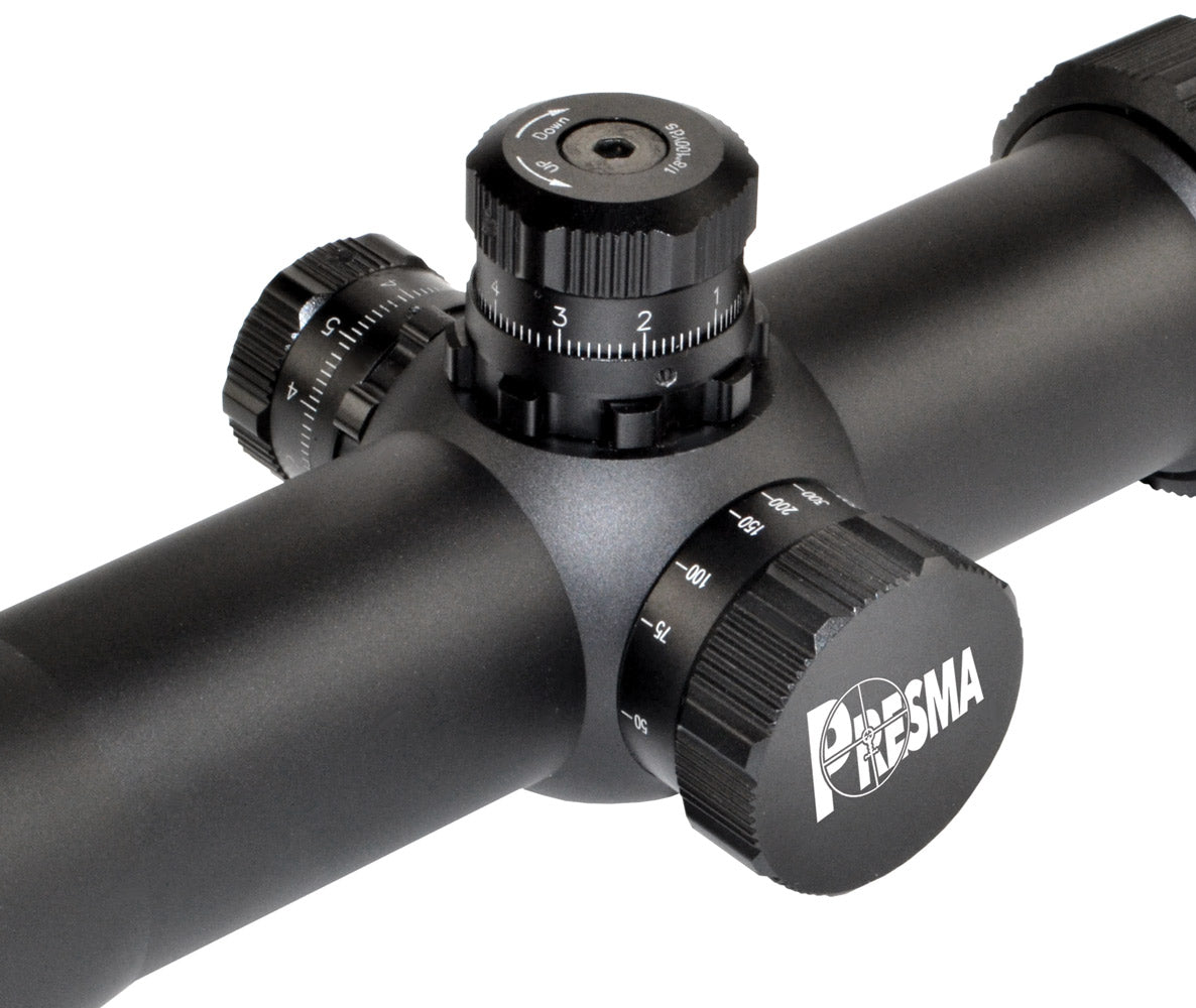 Presma® RXR6 Professional Series 3-18X50 Precision Scope, RGB RXR Glass Reticle