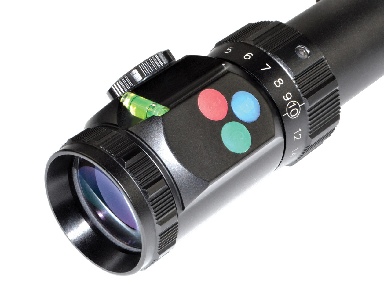 Presma® RXR6 Professional Series 3-18X50 Precision Scope, RGB RXR Glass Reticle