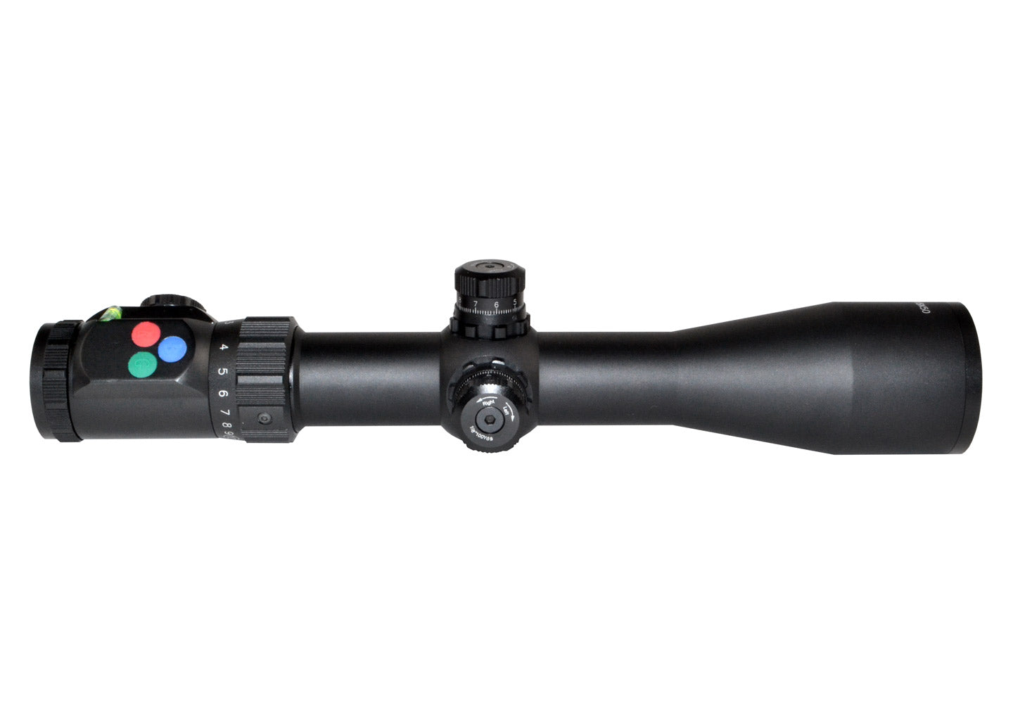 Presma® RXR6 Professional Series 3-18X50 Precision Scope, RGB RXR Glass Reticle