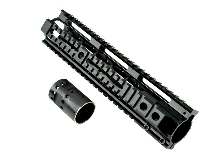 Presma® Kangaroo Series Free Float Handguard Quad Rail 10" Rifle Length for .223 and 5.56