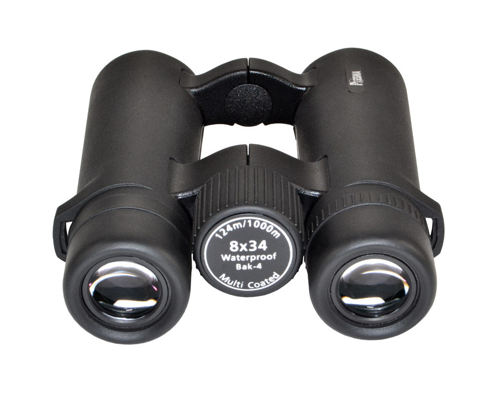 Presma® Owl Series Soft Touch Binoculars, 8X34 - 124m/1,000m