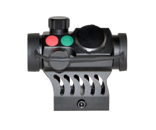 Presma® Red Hawk Series 20mm Compact Reflex Red/Green Dot Scope with Integrated 1" High Profile Riser Mount