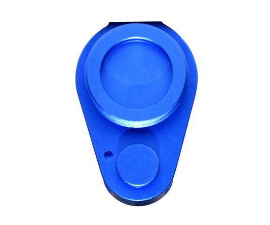 New! Aluminum Bufferless Stock Adapters with Picatinny Rails and QR Holes, Dark Blue