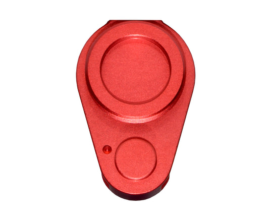 New! Aluminum Bufferless Stock Adapters with Picatinny Rails and QR Holes, Red