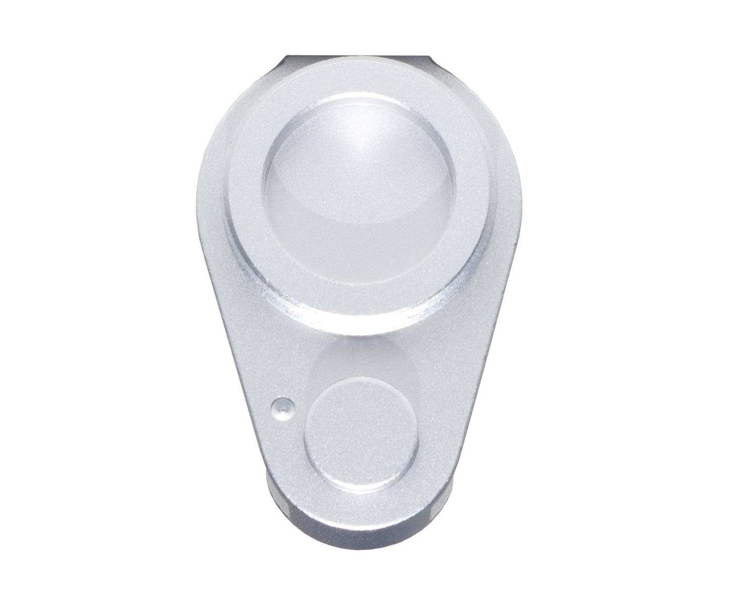 New! Aluminum Bufferless Stock Adapters with Picatinny Rails and QR Holes, Silver