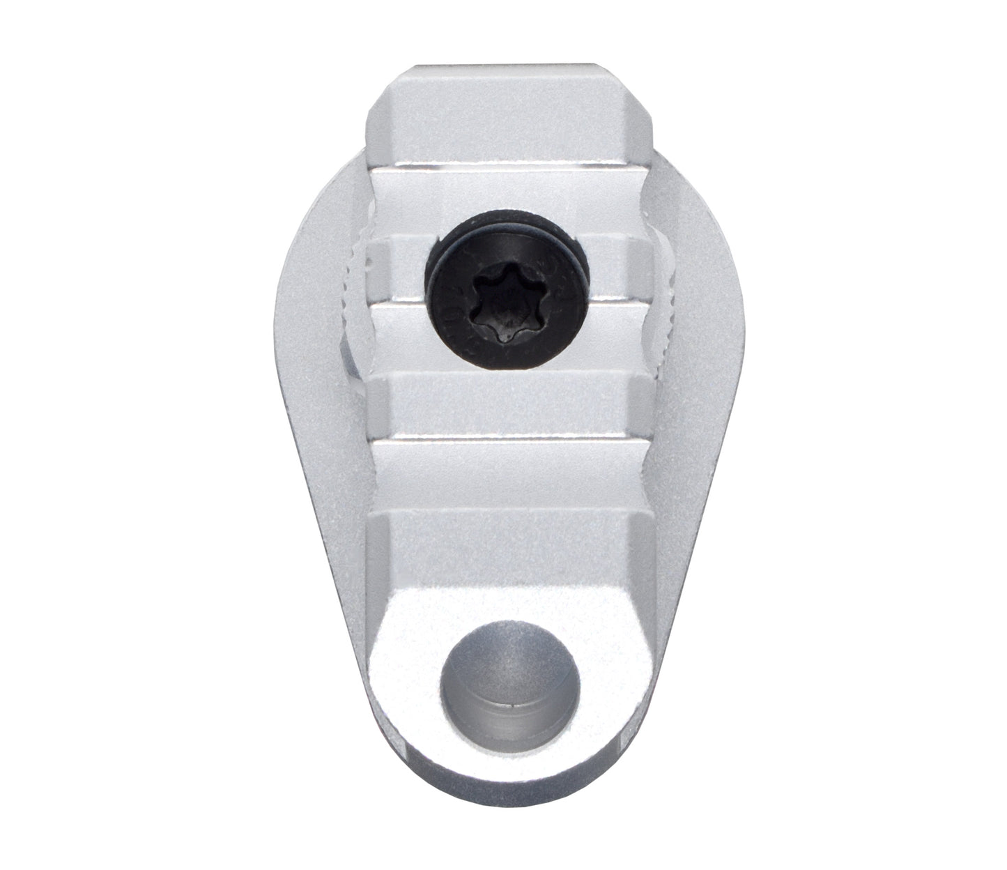 New! Aluminum Bufferless Stock Adapters with Picatinny Rails and QR Holes, Silver