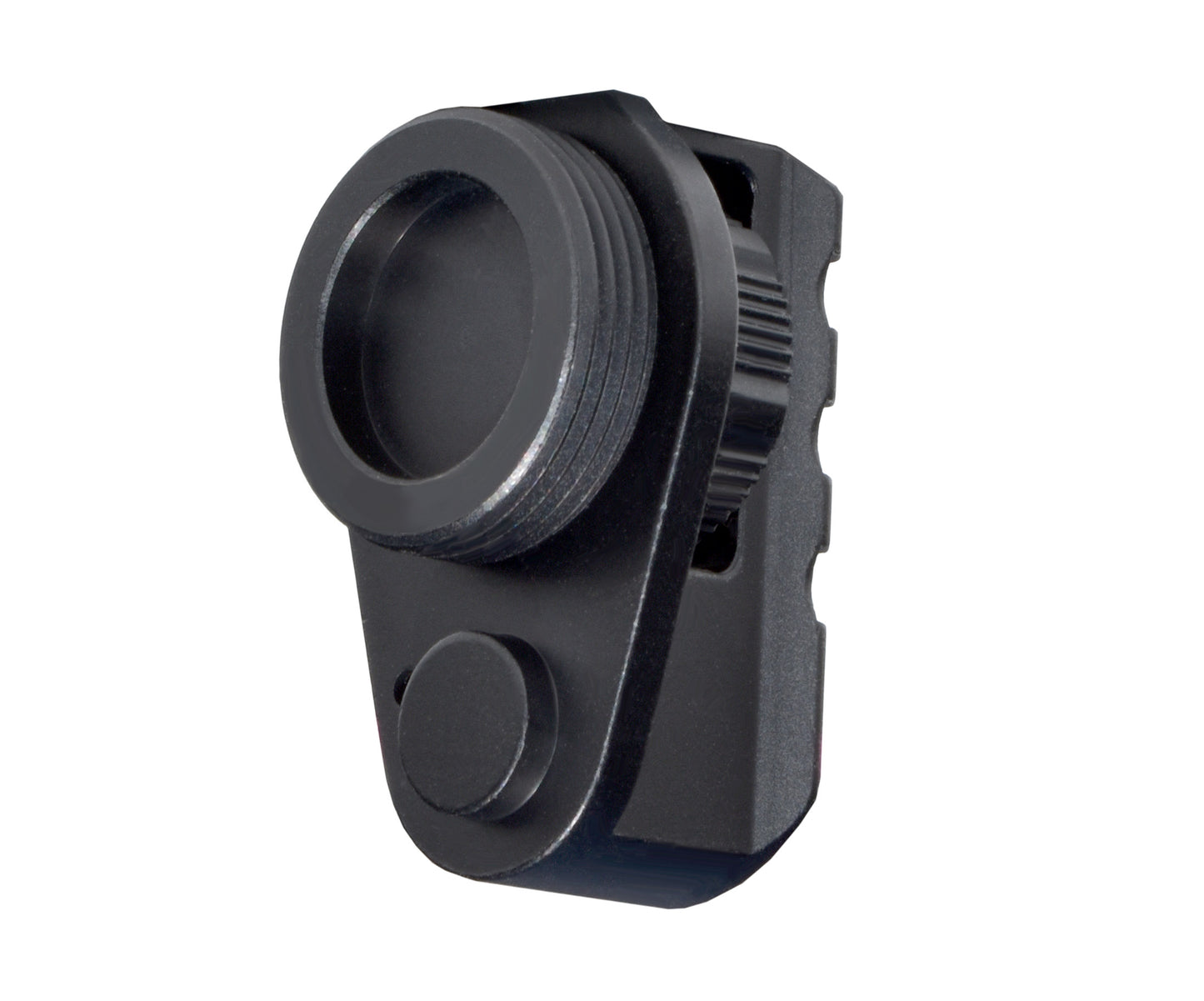 New! Aluminum Bufferless Stock Adapters with Picatinny Rails and QR Holes, Black