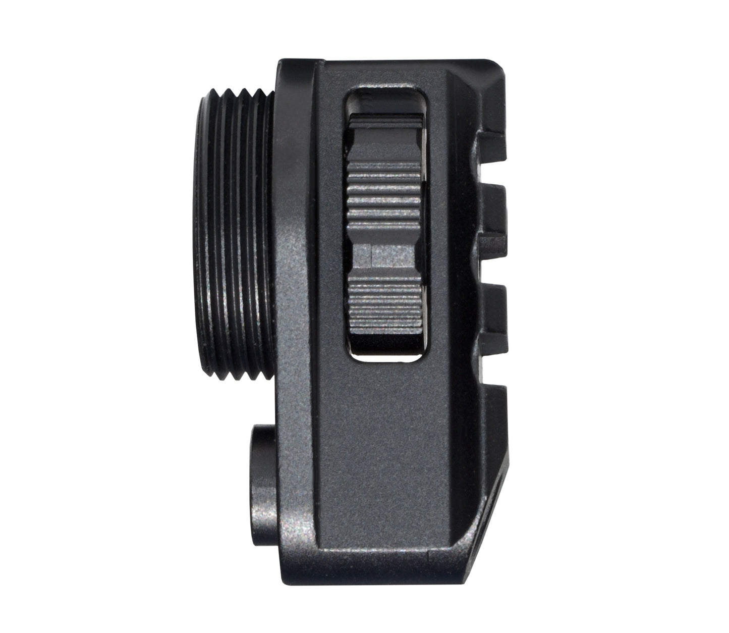 New! Aluminum Bufferless Stock Adapters with Picatinny Rails and QR Holes, Black