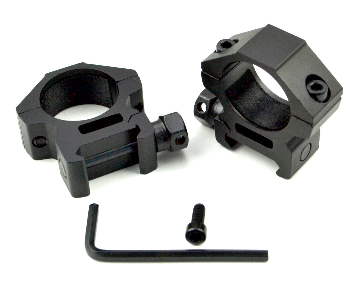 Low Profile 1” Scope Rings for Picatinny System