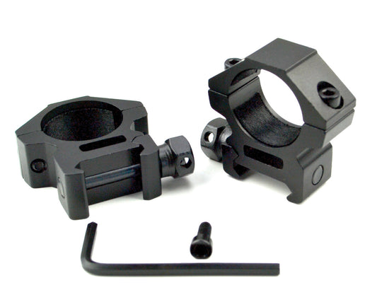 Low Profile 1” Scope Rings for Picatinny System