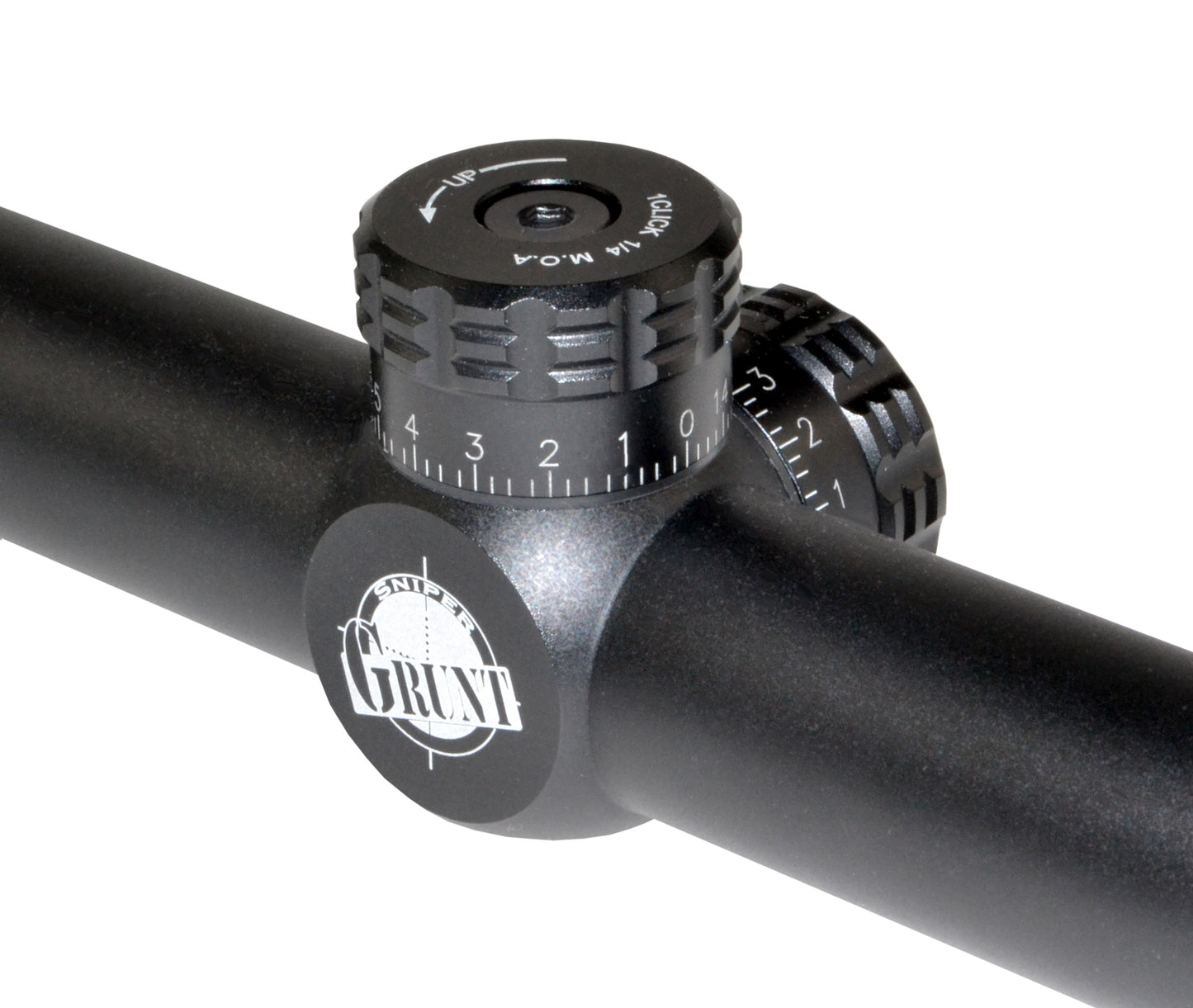 Sniper Grunt 3-9X40 Scope with Mil-Dot Range Estimator Reticle, 1" Tube
