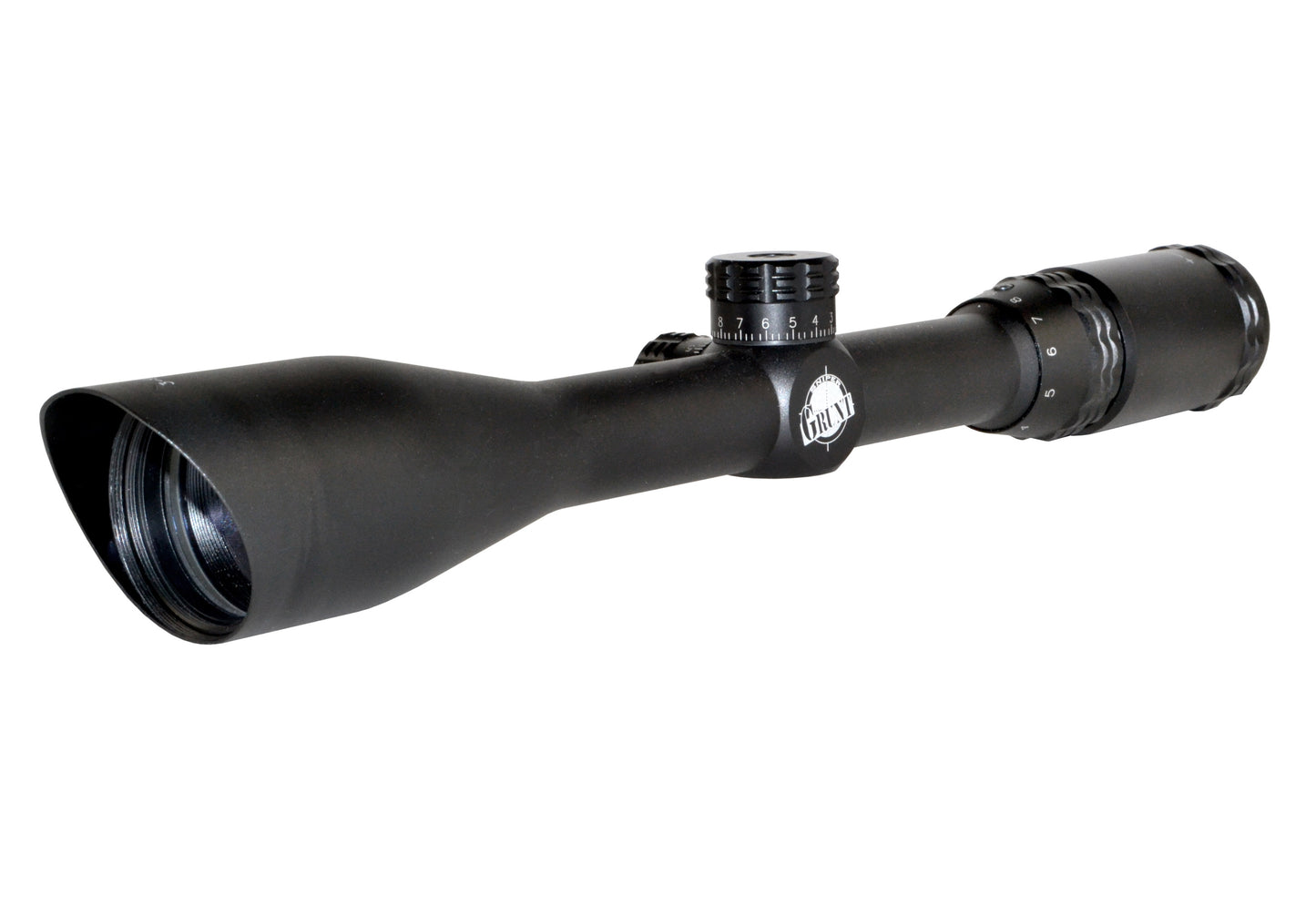 Sniper Grunt 3-9X40 Scope with Mil-Dot Range Estimator Reticle, 1" Tube