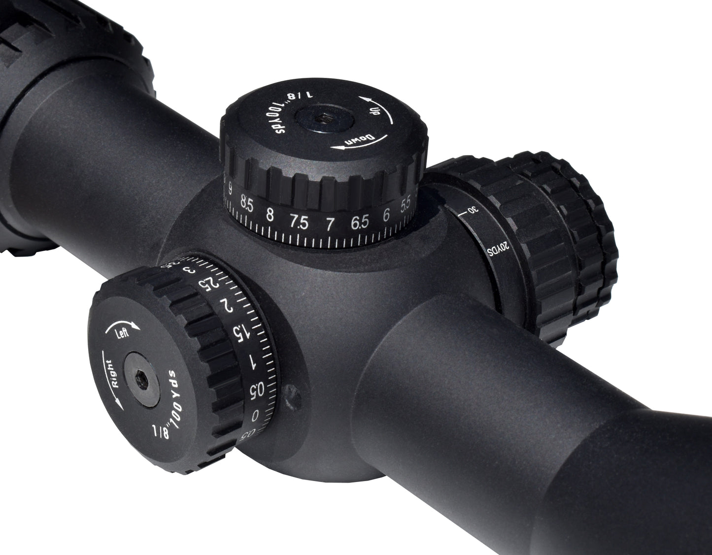 Presma 6-24x50 FFP Compact Rifle Presma Scope, 30mm Tube Diameter, Wide Angle, Side Parallax Adjustment, Illumination