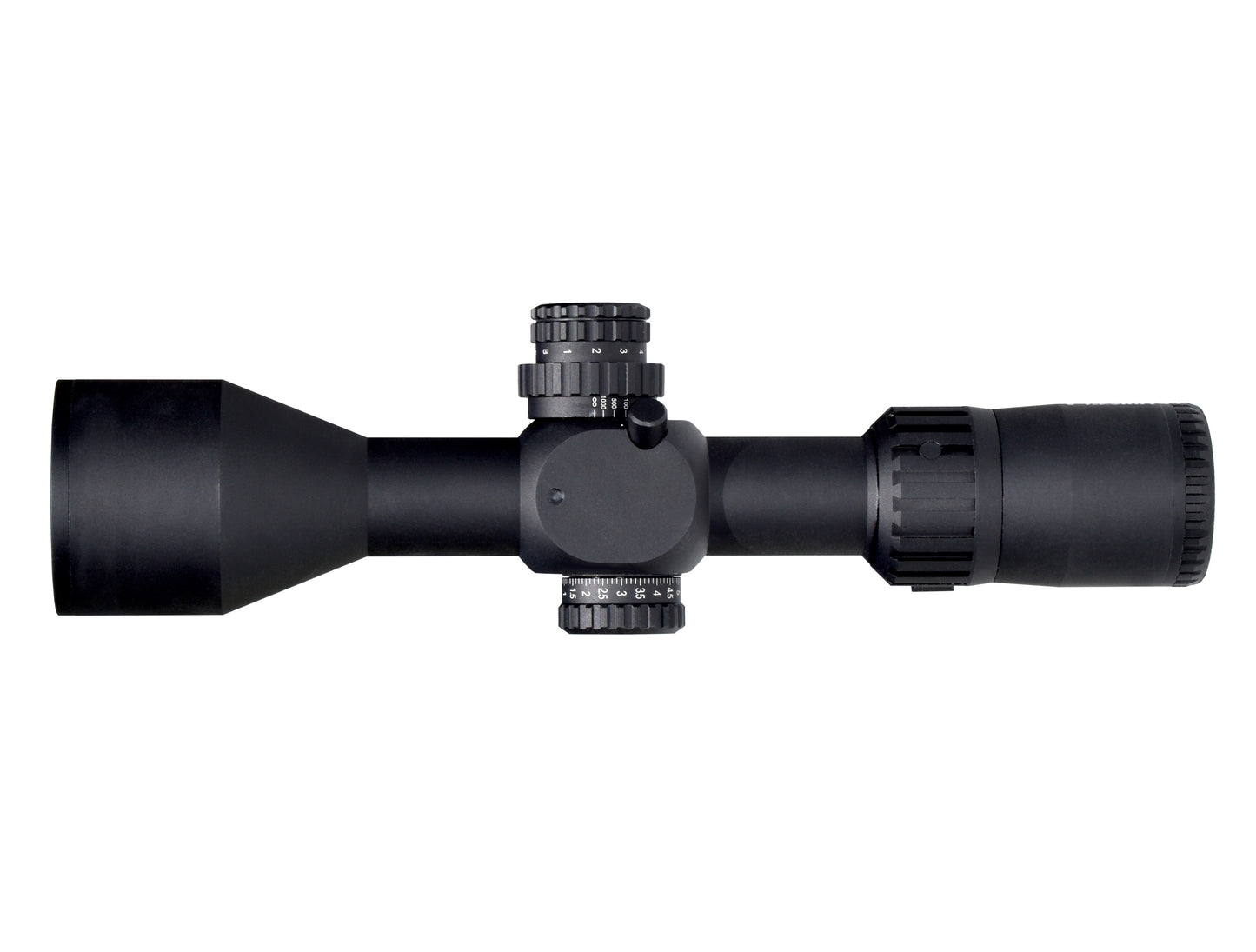 Presma 6-24x50 FFP Compact Rifle Presma Scope, 30mm Tube Diameter, Wide Angle, Side Parallax Adjustment, Illumination