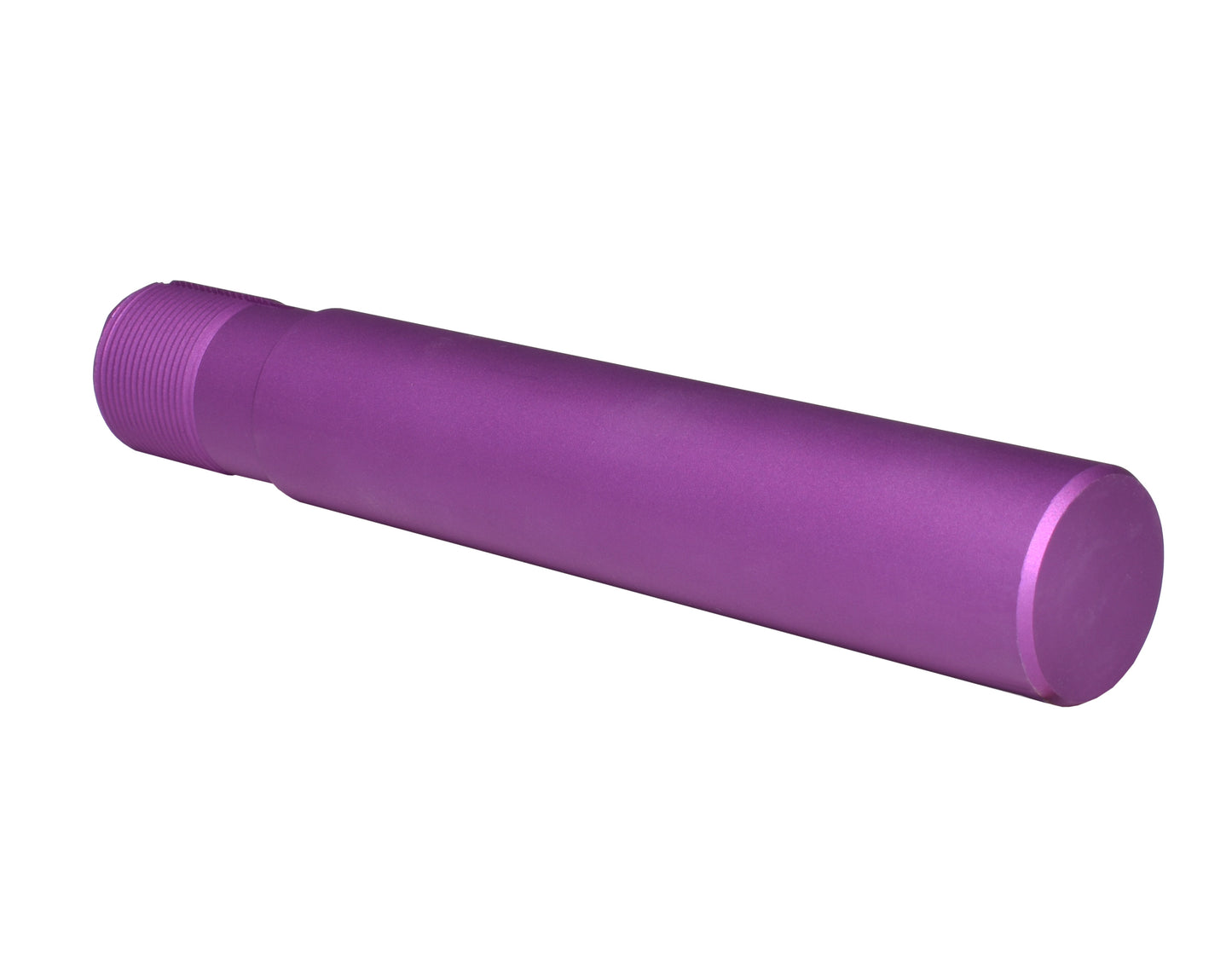 Presma Inc Pistol Length 7.3" Buffer Tube, 1.25" diameter, Matte Purple. Machined and Anodized in the USA