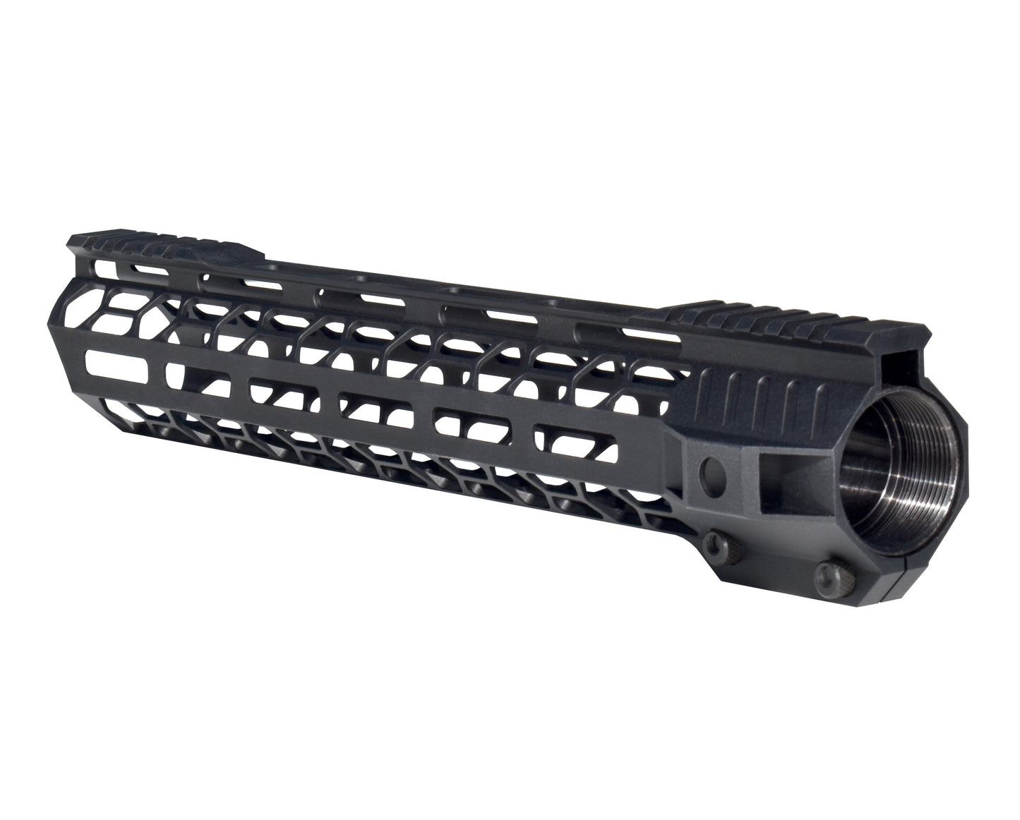Super Light 13" Free Float M-LOK Handguard with Partial Top Rail, AR-15.