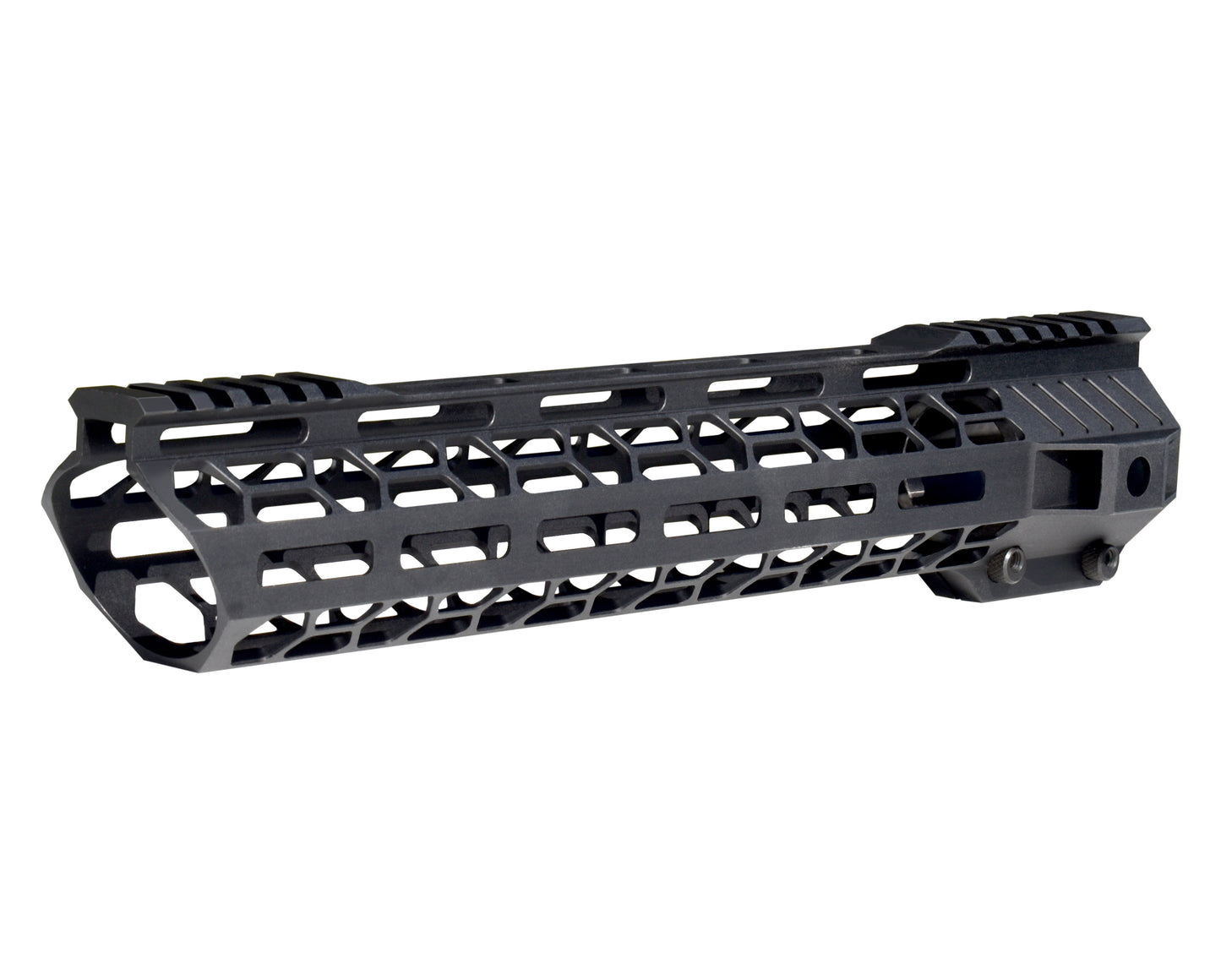 Super Light 13" Free Float M-LOK Handguard with Partial Top Rail, AR-10, LR 308. Low Profile