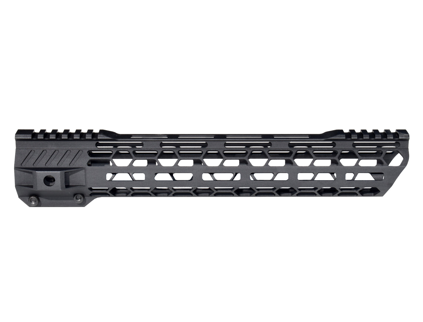 Super Light 13" Free Float M-LOK Handguard with Partial Top Rail, AR-15.