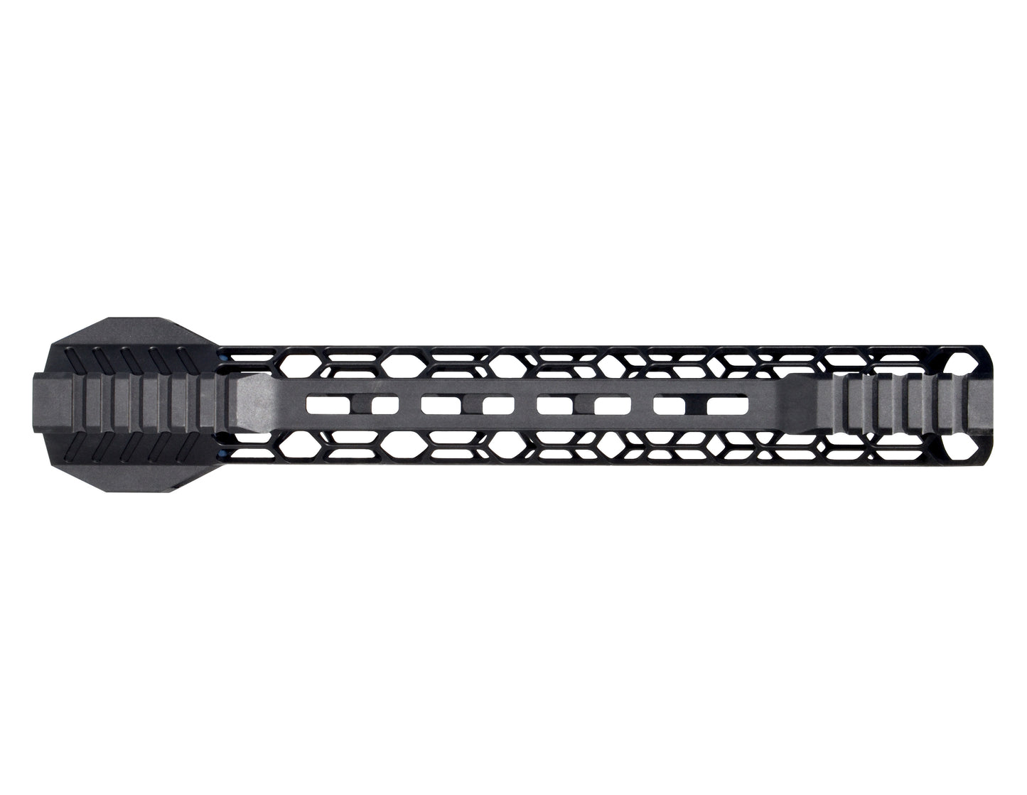Super Light 13" Free Float M-LOK Handguard with Partial Top Rail, AR-10, LR 308. Low Profile