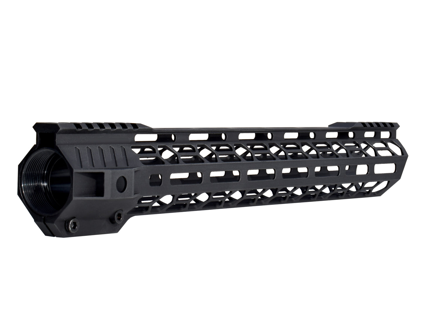 Super Light 15" Free Float M-LOK Handguard with Partial Top Rail, AR-15.