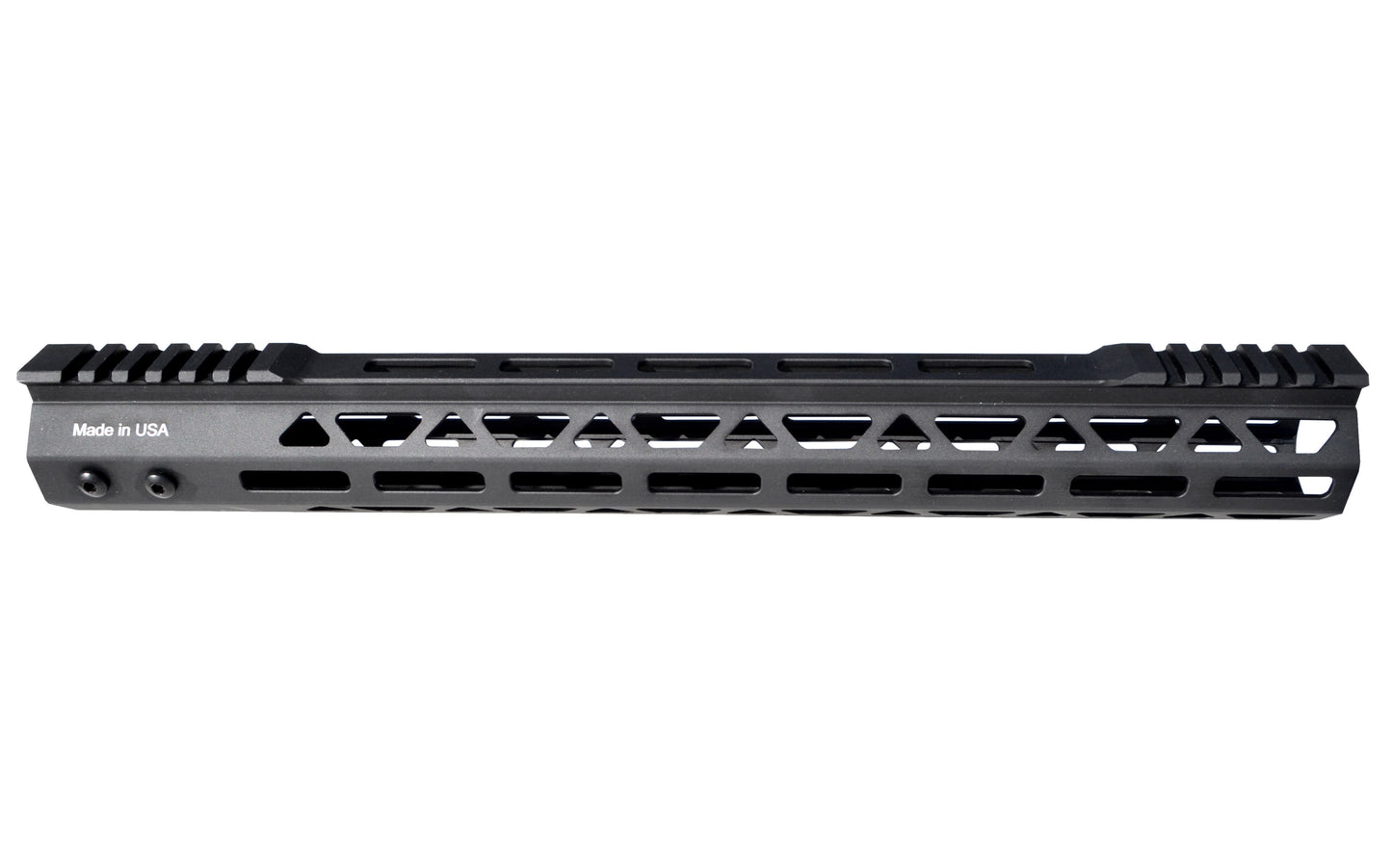 Super Light 15" Free Float M-LOK Handguard with Partial Top Rail, AR-15 .223/5.56.