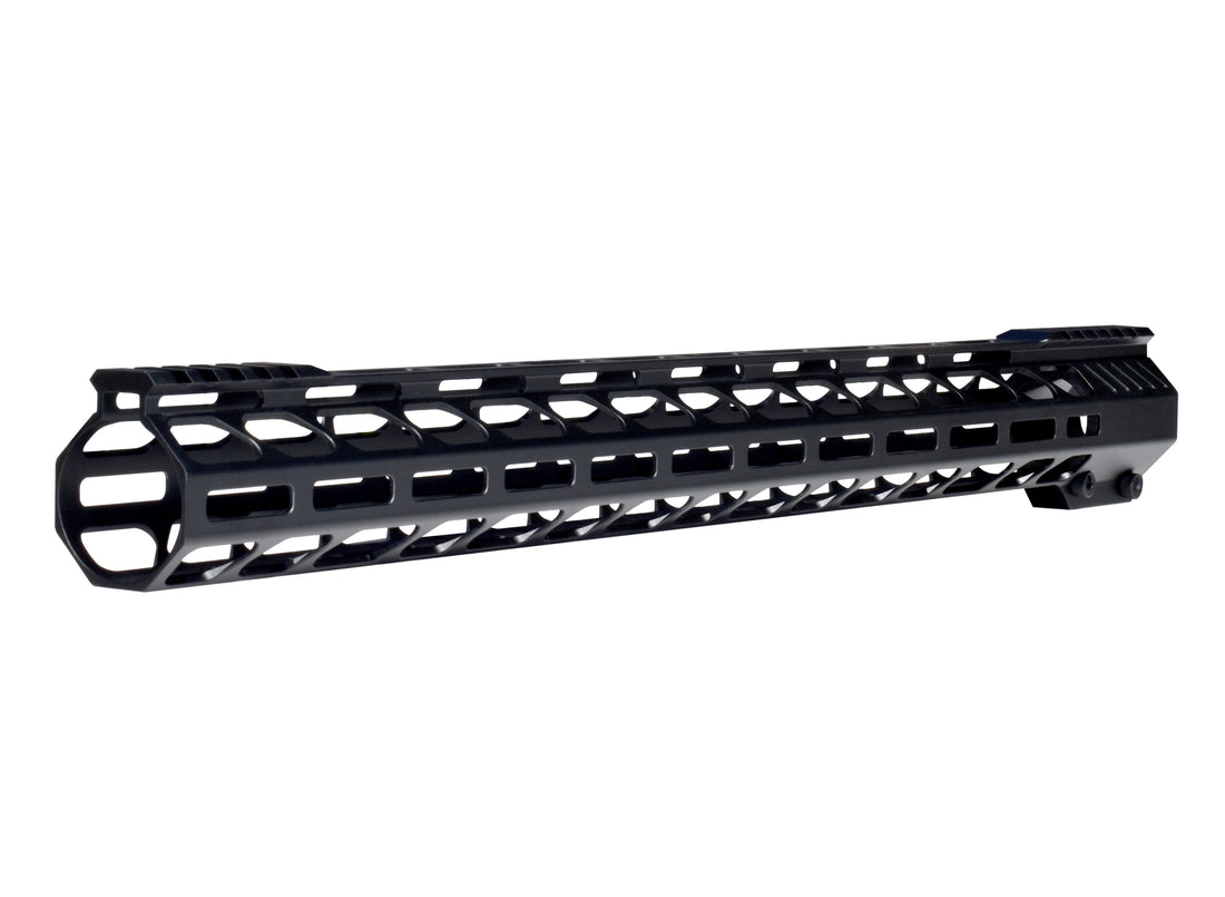 The Ultimate AR-10 Handguard: Lightweight 21" M-LOK Free Floats from Justrails.com