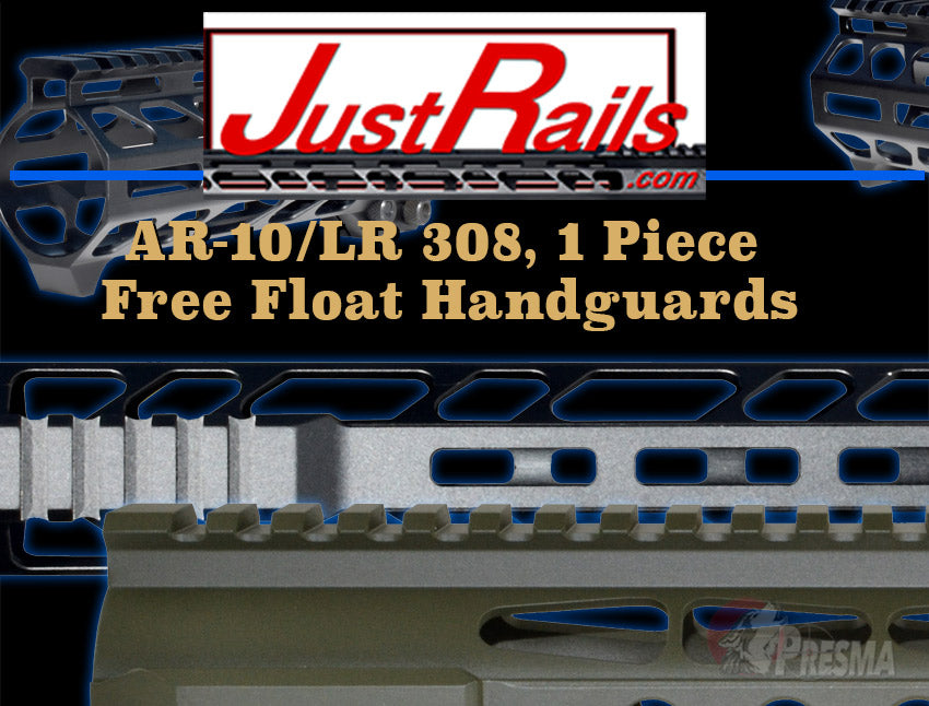 AR-10 and LR .308 Free Float Handguards for DPMS or Aero