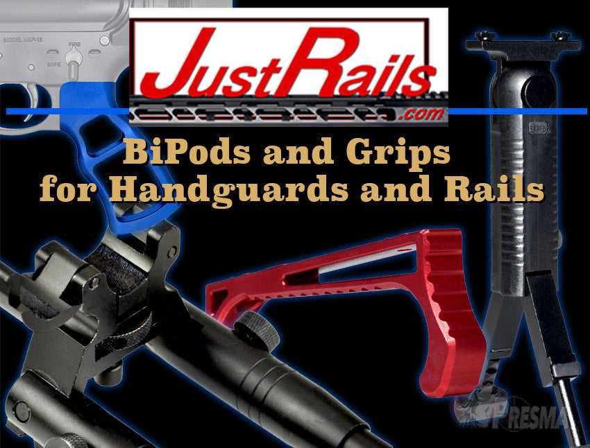 BiPods and Grips for Handguards & Rail Mounts