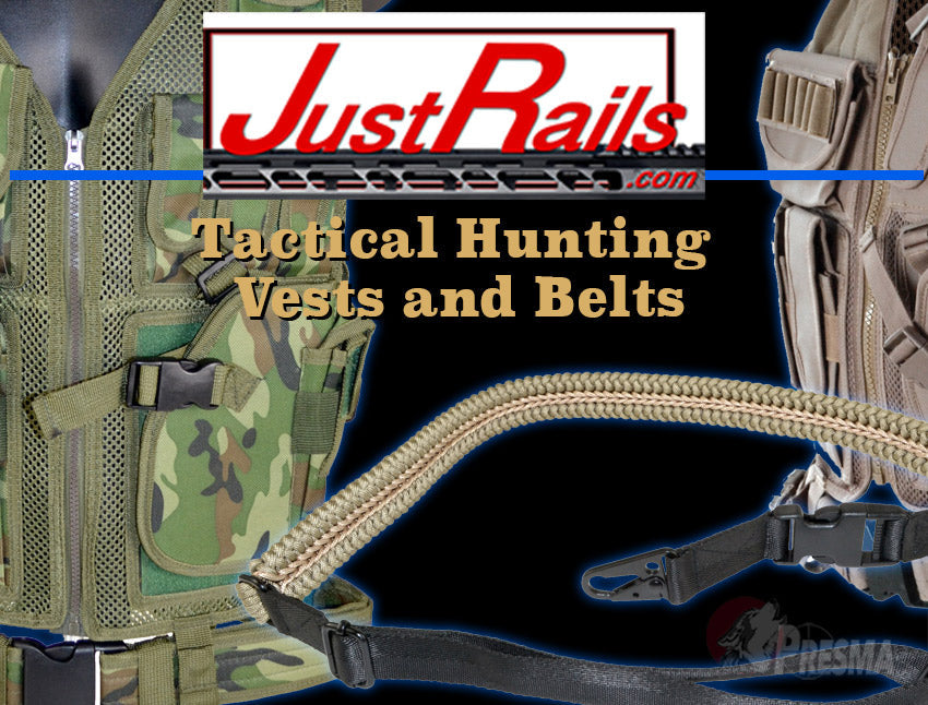 Tactical Hunting Vests and Belts