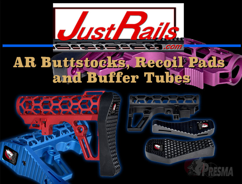 AR Buttstocks, Recoil Pads and Buffer Tubes