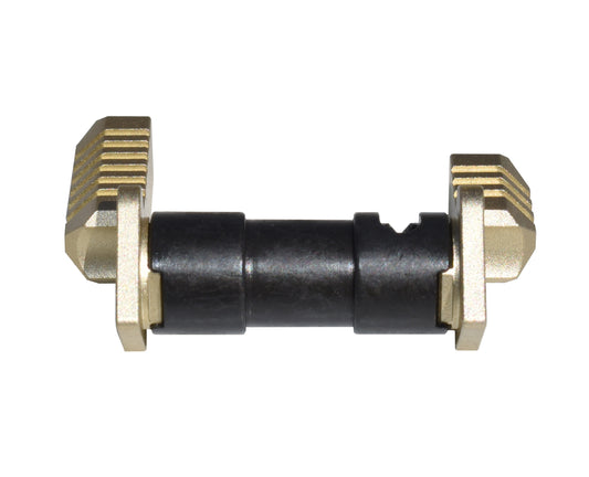 Kexuan AR Aluminum and Steel Ambidextrous Safety Selector Switch, Gold