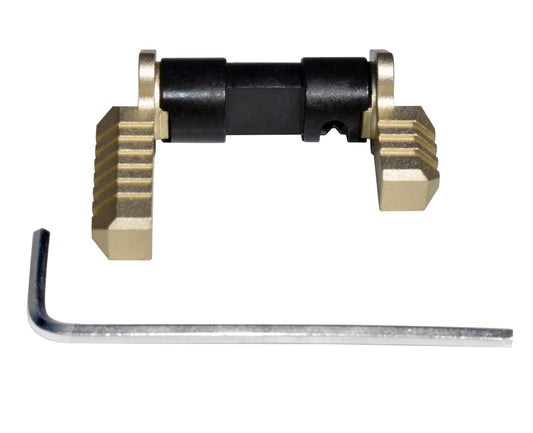 Kexuan AR Aluminum and Steel Ambidextrous Safety Selector Switch, Gold