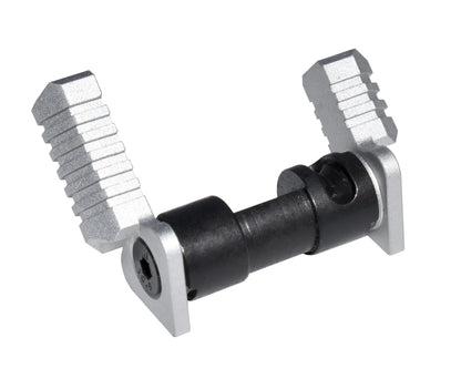 Kexuan AR Aluminum and Steel Ambidextrous Safety Selector Switch, Silver
