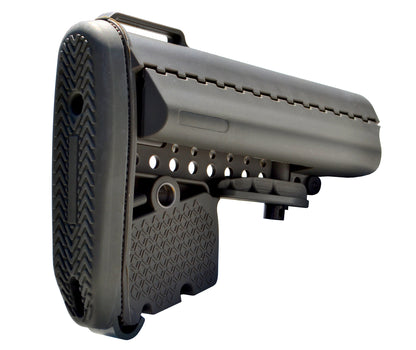 OD Green Buttstock with Recoil Pad and 2 Sided Storage, fits AR Mil Spec Adjustable Buffer Tubes