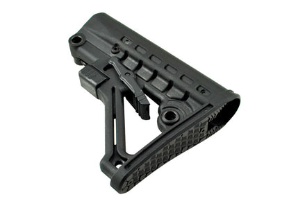AR Adjustable Commercial Spec ButtStock, with Adjuster Lock and Removable Sling Swivel, Black