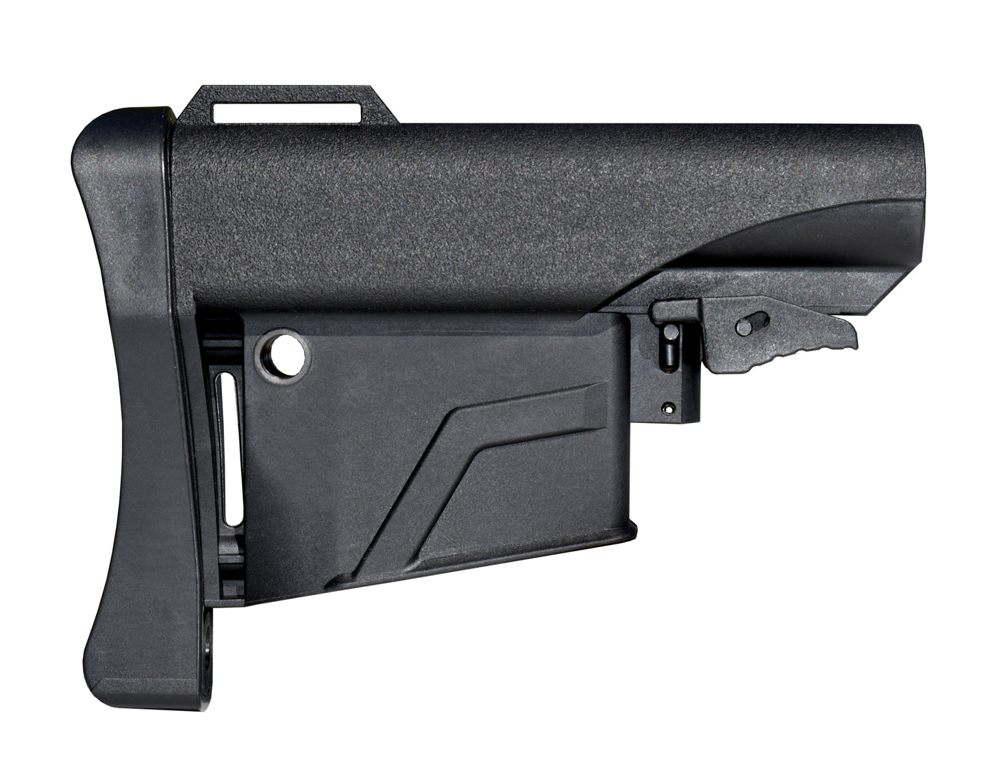 Presma Inc AR15/M16 Mil-Spec Buttstock with Built-In Magazine Carrier.