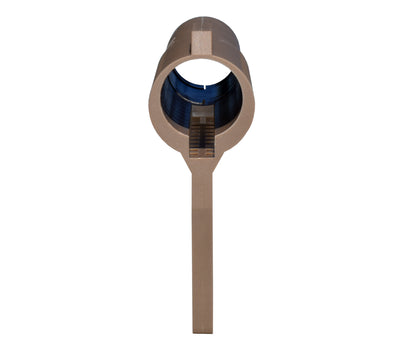 Presma Inc's Patented Fixed Stock with Clamp Lock and Fin for AR-15 Pistols, Tan