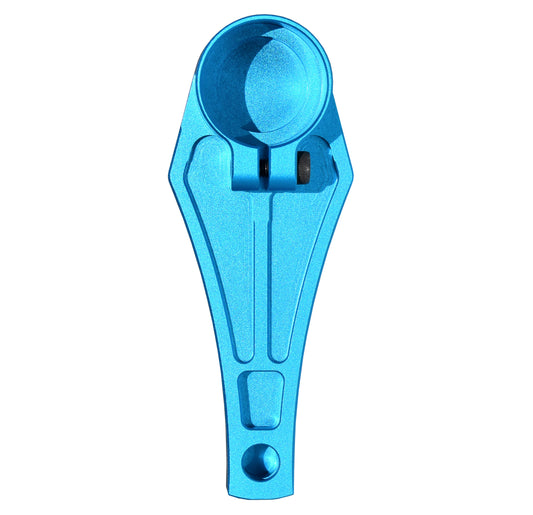 Presma Cobra Style ButtStock Shoulder Plate, Fit Pistol Style Straight Tubes, Blue
