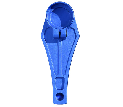 Presma Cobra Style ButtStock Shoulder Plate, Fit Pistol Style Straight Tubes, Dark Blue