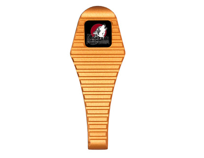 Presma Cobra Style ButtStock Shoulder Plate, Fit Pistol Style Straight Tubes, Orange