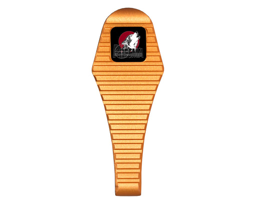 Presma Cobra Style ButtStock Shoulder Plate, Fit Pistol Style Straight Tubes, Orange