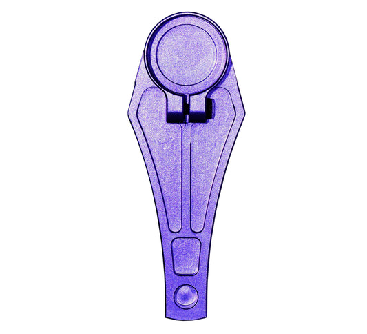 Presma Cobra Style ButtStock Shoulder Plate, Fit Pistol Style Straight Tubes, Purple