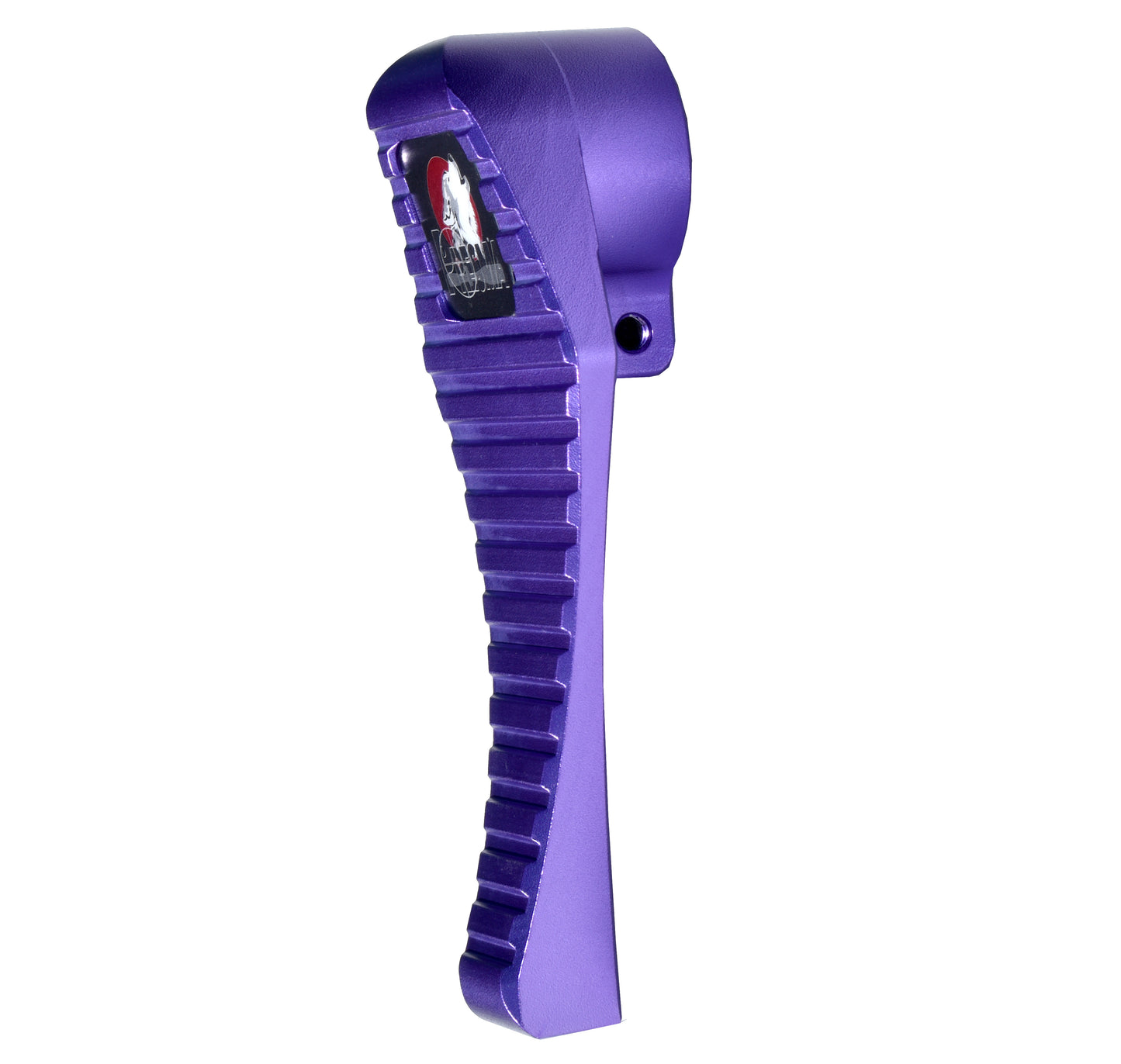 Presma Cobra Style ButtStock Shoulder Plate, Fit Pistol Style Straight Tubes, Purple