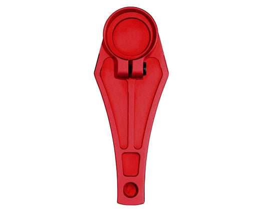 Presma Cobra Style ButtStock Shoulder Plate, Fit Pistol Style Straight Tubes, Red