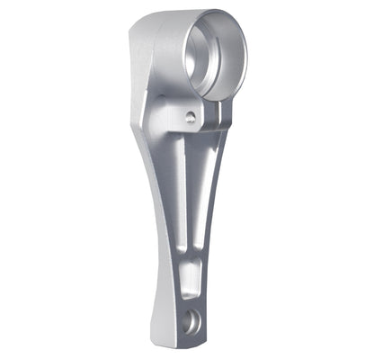 Presma Cobra Style ButtStock Shoulder Plate, Fit Pistol Style Straight Tubes, Silver
